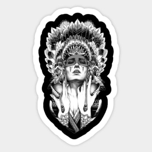 Apache Sticker